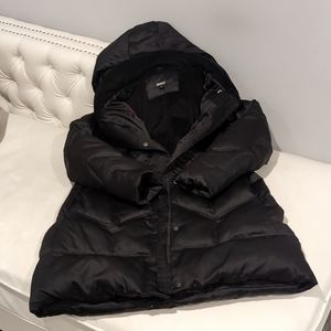 DKNY puffer coat black